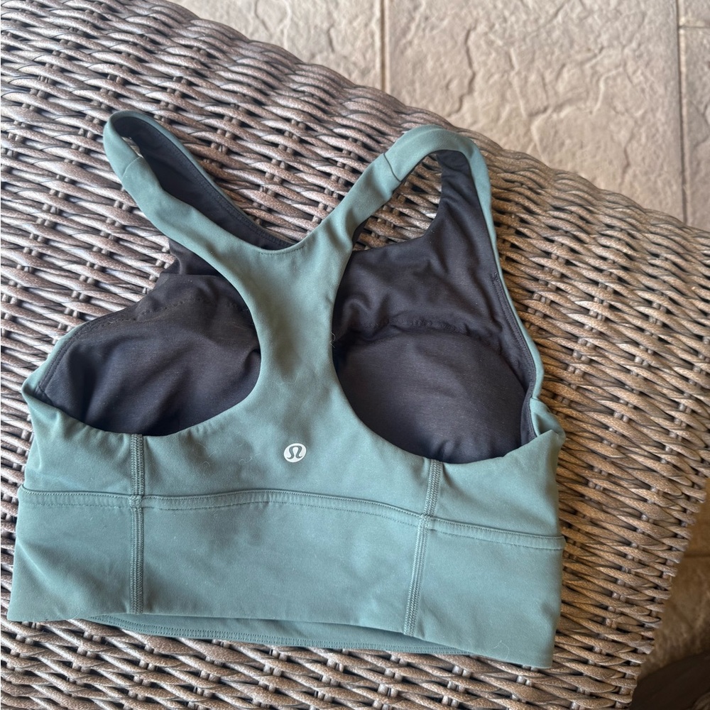 USED Lululemon Wunder Train Long-Line Bra Medium Support-IN EXCELLENT COND. - Picture 4 of 5